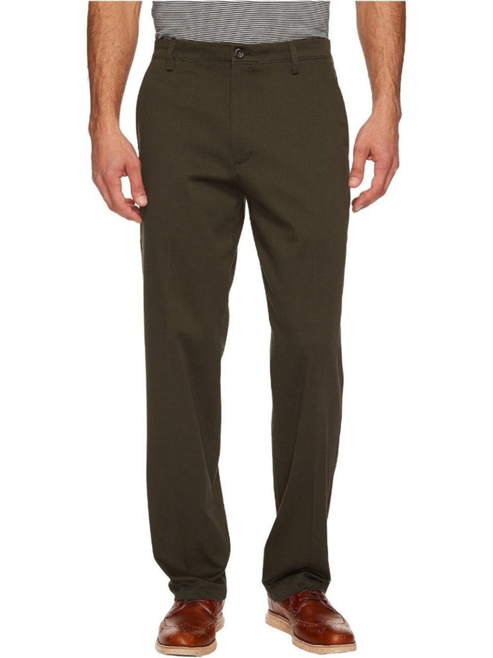 Classic Fit Easy Khaki Pants for Men - Regular & Big Tall Sizes, Versatile Style